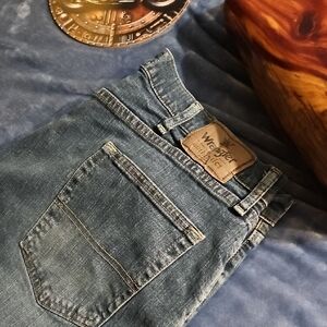 Wrangler Athentics Straight Blue Jeans 40x30